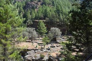 Griechenland Kreter Samaria Schlucht Landschaft foto