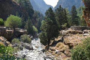 Griechenland Kreter Samaria Schlucht National Park foto