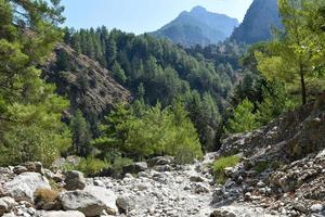 Kreter Samaria Schlucht Chania Region foto