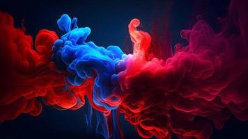 abstrakt bunt Rauch realistisch Hintergrund Hintergrund foto