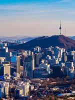 Stadtbild von Seoul, Südkorea foto