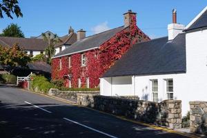 Häuser im crawfordsburn, Nord Irland, Vereinigtes Königreich foto