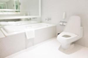 abstrakter defokussierter Badezimmer- und Toilettenhintergrund foto