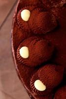 Schokoladenkuchen Detail foto