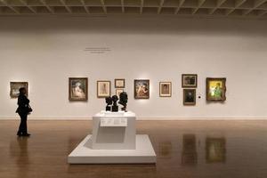 Philadelphia, USA - - April 30 2019 - - das Impressionist Auge Ausstellungsstück beim Museum von Kunst foto