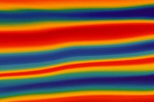bunt Welle Muster mit Regenbogen Hintergrund Design foto