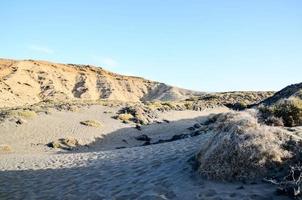 malerische Wüstenlandschaft foto