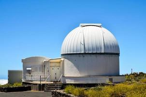 Observatorium auf Teneriffa, Spanien, 2022 foto