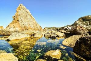 szenisch Küsten Aussicht foto