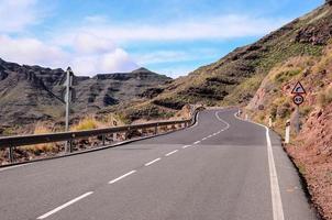 szenisch Landschaft auf Teneriffa, Kanarienvogel Inseln, Spanien foto