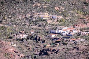 szenisch Landschaft auf Teneriffa, Kanarienvogel Inseln, Spanien foto