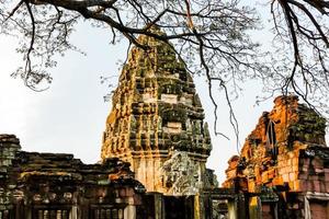 uralt Buddhist Tempel im Asien foto