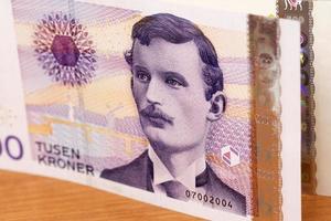 alt norwegisch Krone ein Geschäft Hintergrund foto