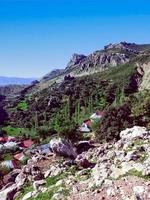 still Charme von ein klein ländlich Berg Dorf ein Reise in das Herz von ländlich Frieden und natürlich Pracht foto