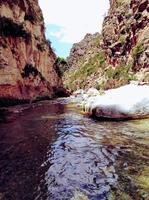 entdecken das atemberaubend Schönheit von Senke el kannar im Chefchaouen, Marokko ein Reise in das Herz von Natur still und majestätisch Landschaften foto