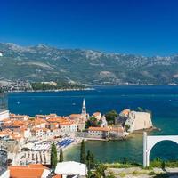 Montenegro, Budva, Altstadt foto