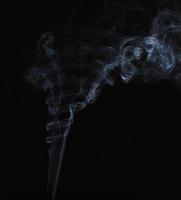 abstrakt Rauch auf schwarz foto