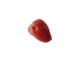 Guavenfrucht isoliert auf weißem Hintergrund foto