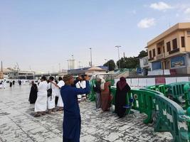 Mekka, Saudi Arabien, März 2023 - - schön Aussicht von Prophet Muhammed pbuh Geburt Platz im Mekka. das Prophet Muhammed pbuh war geboren im Mekka. foto