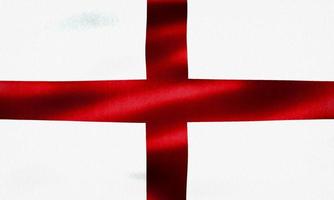 England-Flagge - realistische wehende Stoffflagge foto