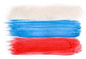 Flagge von Russland foto