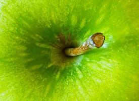 Grün Apfel Nahansicht foto
