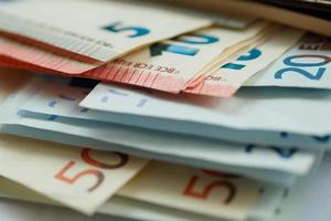 Euro-Geld-Banknoten foto