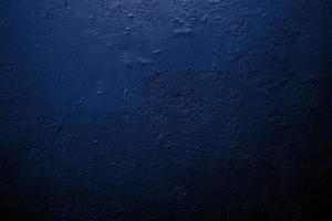 Vintage Grunge blau Beton Textur Wand Hintergrund mit Vignette. foto
