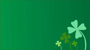 st Patrick's Tag Hintergrund illustraion mit kostenlos Raum zum Text foto