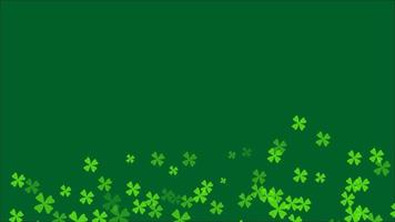 st Patrick's Tag Hintergrund illustraion mit kostenlos Raum zum Text foto