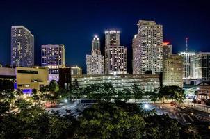 Miami beim Nacht foto