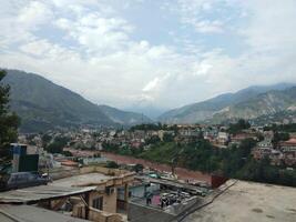 Muzaffarabad Stadt Sicht, azad Kaschmir foto