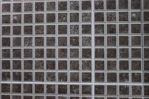 schwarz und grau Marmor Stein klein Platz gestalten foto