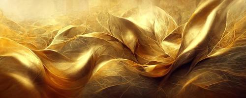 golden abstrakt Hintergrund. Metall Hintergrund Illustration foto