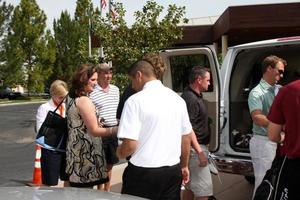 Wagner Familie das 4 .. jährlich Jack Wagner Berühmtheit Golf klassisch zu Vorteil das Leukämie Lymphom Gesellschaft Golf Turniervalencia Land clubvalencia Caapril 27 20102010 foto