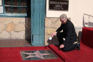 Wilhelm petersen beim das Hollywood gehen von Ruhm Star Zeremonie zum Wilhelm petersen im Vorderseite von müssen Franken Restaurant im los Engel ca. auf Februar 3 20092008 foto