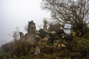 2022 10 23 Durlo Ruinen im das Nebel foto