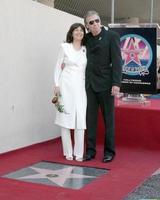 Jim Junge und Ehefrau Shellyjim Junge erhält Star auf das Hollywood gehen von Ruhm Hollywood Camay 6 20052005 foto