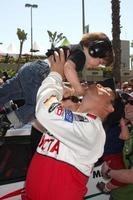 Carlos mencia Sohn lucas pablo mencia beim das Toyota proceleb Rennen Tag auf April 18 2009 beim das lange Strand großartig prix Kurs im lange Strand Kalifornien2009 foto