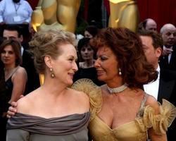 meryl Streep Sophia Loren ankommen beim das 81. Akademie Auszeichnungen beim das Kodak Theater im los Engel ca. im Februar 22 20092009 foto