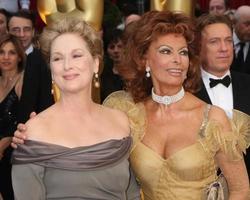 meryl Streep Sophia Loren ankommen beim das 81. Akademie Auszeichnungen beim das Kodak Theater im los Engel ca. im Februar 22 20092009 foto