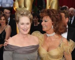 meryl Streep Sophia Loren ankommen beim das 81. Akademie Auszeichnungen beim das Kodak Theater im los Engel ca. im Februar 22 20092009 foto