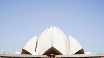 Bahai Lotus Tempel Neu Delhi Indien foto