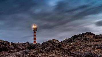 Leuchtturm von Sardinien auf der Insel Gran Canaria foto