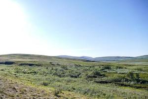 Landschaft in Schweden, Europa foto