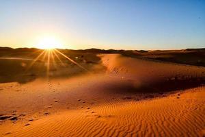 malerische Wüstenlandschaft foto