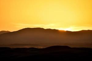 malerische Wüstenlandschaft foto