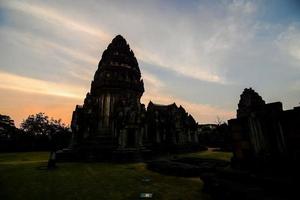 uralt Buddhist Tempel im Asien foto