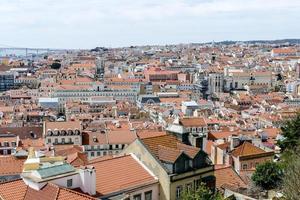 Ansicht von Lissabon, Portugal foto