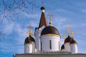 Kuppeln von orthodox Kirche foto